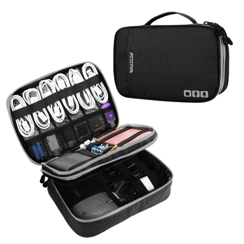 Two Layer Electronic Accessories Organizer